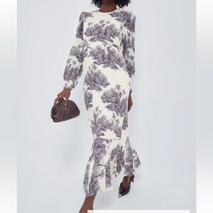 Tuckernuck x India Hicks Toile Hibiscus Hill Dress